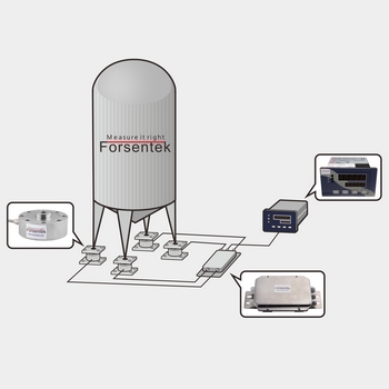 Load cell for tank weighing system